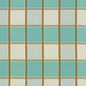 St Martin Plaid Aquamarine by Kasmir Fabric