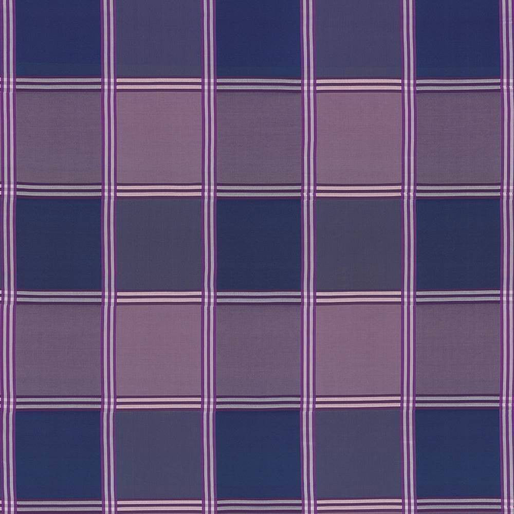 St Martin Plaid Aubergine by Kasmir Fabric 8003 INDIA 15,000 Wyzenbeek Double Rubs H: 12 6/8 inches, V:13 2/8 inches 54 - 55 - Fabric Carolina - Kasmir