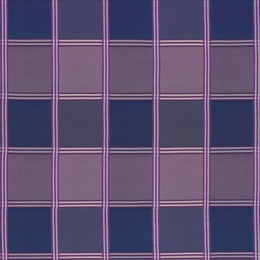 St Martin Plaid Aubergine  by Kasmir Fabric See sample 100% Polyester
 INDIA 15,000 Wyzenbeek Double Rubs </p><p>Repeat: Horizontal: 12 6/8 inches and Vertical: 13 2/8 inches 54  - Fabric Carolina -