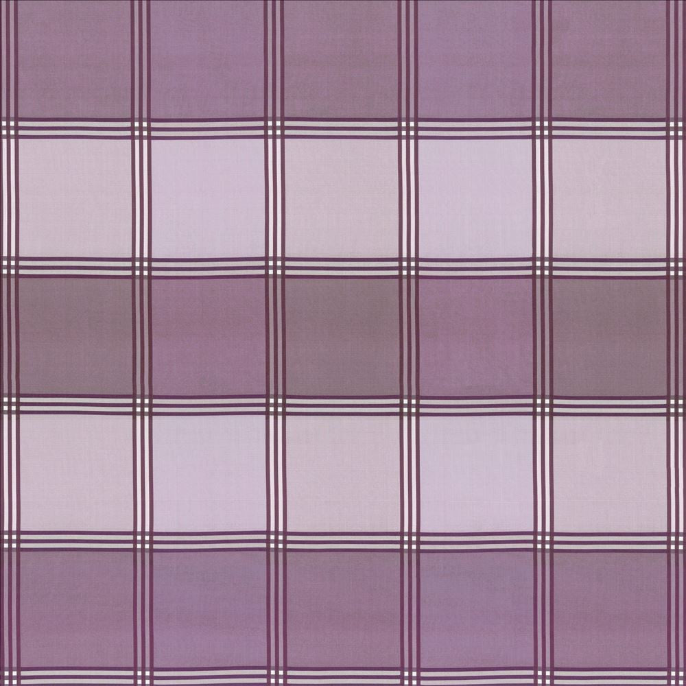 St Martin Plaid Plum by Kasmir Fabric 8003 100% Polyester
 INDIA </p><p>Repeat: Horizontal: 12 6/8 inches and Vertical: 13 2/8 inches 54 - 55 - Fabric Carolina -