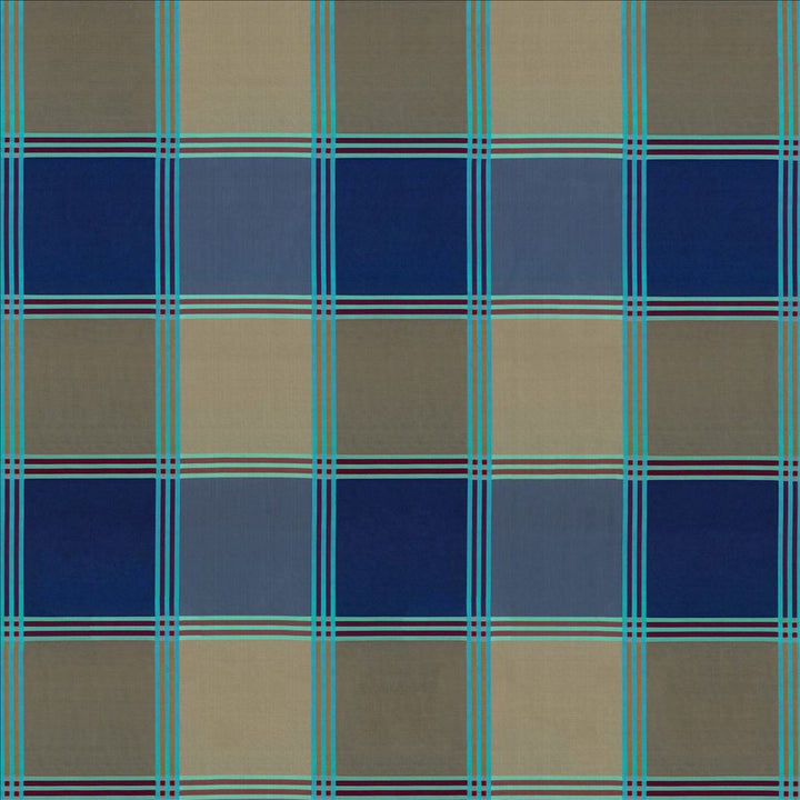St Martin Plaid Royal by Kasmir Fabric 8003 100% Polyester
 INDIA 15,000 Wyzenbeek Double Rubs </p><p>Repeat: Horizontal: 12 6/8 inches and Vertical: 13 2/8 inches 54 - Fabric Carolina -