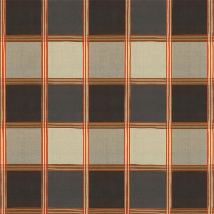 St Martin Plaid Spice by Kasmir Fabric 8003 100% Polyester
 INDIA </p><p>Repeat: Horizontal: 12 6/8 inches and Vertical: 13 2/8 inches 54 - 55 - Fabric Carolina -