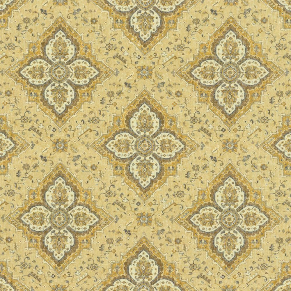 Stallion Empire Gold by Kasmir Fabric 5134 55% Linen
45% Viscose
 SOUTH KOREA </p><p>Repeat: Horizontal: 27 inches and Vertical: 24 inches 54 - Fabric Carolina -