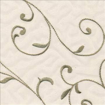Stanworth Sage by Kasmir Fabric 1374 100% Polyester CHINA Not Tested H: 12 inches, V: 10 inches 118 - Fabric Carolina - Kasmir