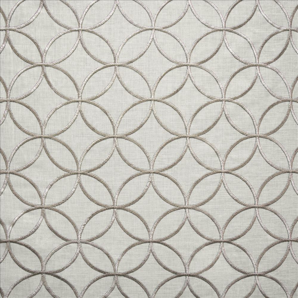Starla Silver by Kasmir Fabric 5157 100% Polyester
 TURKEY Not Tested </p><p>Repeat: Horizontal: 4 1/8 inches and Vertical: 4 1/8 inches 59 - Fabric Carolina -