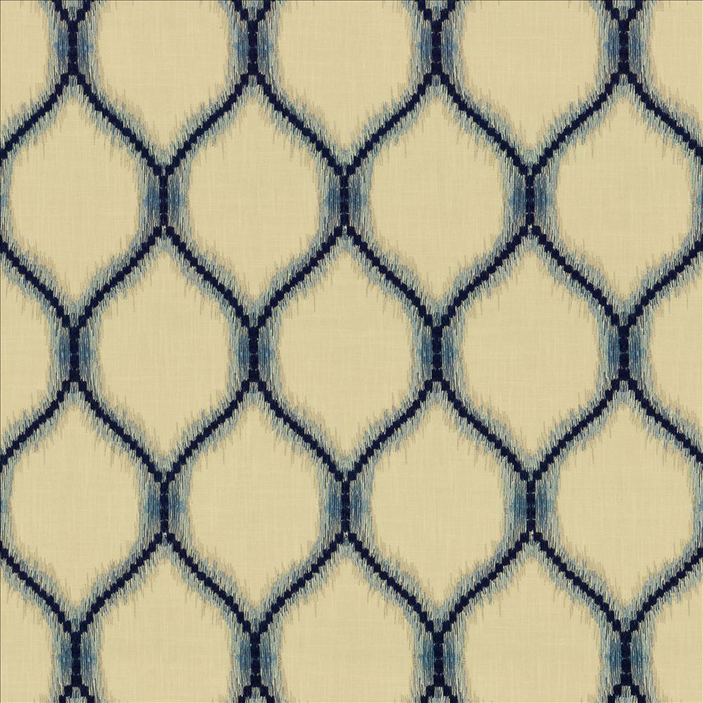 Static Ocean by Kasmir Fabric 5156 52% Polyester
48% Cotton
 INDIA Not Tested Horizontal: 6 7/8 inches and Vertical: 12 inches 54 - Fabric Carolina -