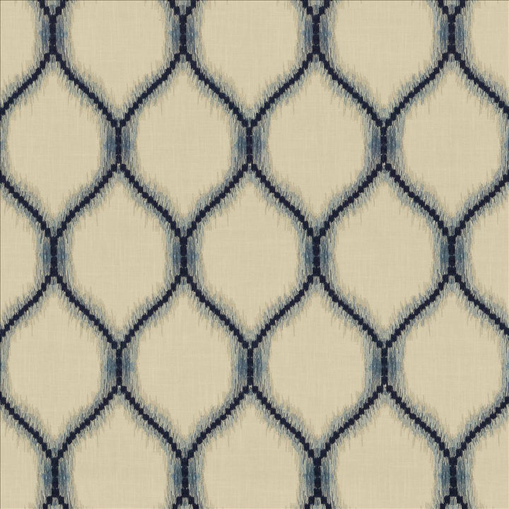 Static Ocean by Kasmir Fabric 5156 52% Polyester
48% Cotton
 INDIA </p><p>Repeat: Horizontal: 6 7/8 inches and Vertical: 12 inches 51 - Fabric Carolina -