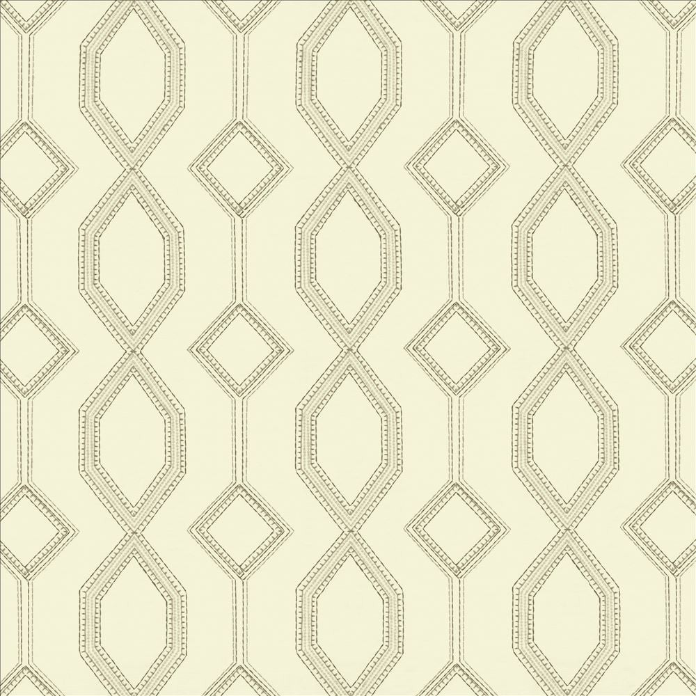 Station Ivory  by Kasmir Fabric See sample 100% Cotton
 INDIA 30,000 Martindale Cycles </p><p>Repeat: Horizontal: 8 4/8 inches and Vertical: 7 4/8 inches 54  - Fabric Carolina -