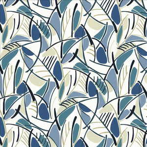 Stepping Stone Cobalt  by Kasmir Fabric