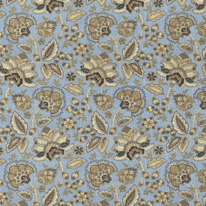 Sterling Heights Powder by Kasmir Fabric 5081 55% Linen
45% Rayon
 CHINA </p><p>Repeat: Horizontal: 13 4/8 inches and Vertical: 27 inches 54 - 56 - Fabric Carolina -