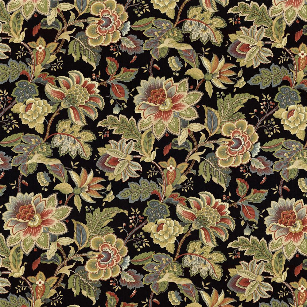 Stillbrooke Noir by Kasmir Fabric 5078 55% Linen
45% Rayon
 CHINA </p><p>Repeat: Horizontal: 27 4/8 inches and Vertical: 25 6/8 inches 54 - 55 - Fabric Carolina -
