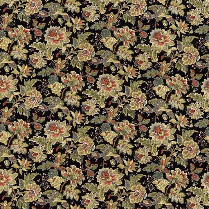 Stillbrooke Noir by Kasmir Fabric 5078 55% Linen
45% Rayon
 CHINA </p><p>Repeat: Horizontal: 27 4/8 inches and Vertical: 25 6/8 inches 54 - 55 - Fabric Carolina -