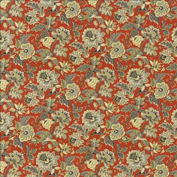 Stillbrooke Vermilion by Kasmir Fabric 5079 55% Linen 45% Rayon CHINA 12,000 Wyzenbeek Double Rubs H: 27 4/8 inches, V: 25 6/8 inches 54 - 55 - Fabric Carolina - Kasmir