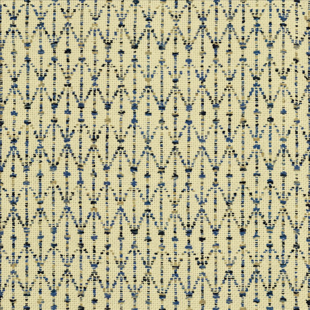 Stitch Lapis by Kasmir Fabric 5154 63% Cotton 37% Polyester INDIA 51,000 Wyzenbeek Double Rubs Horizontal: 1 4/8 inches and Vertical: 3 4/8 inches 54 - Fabric Carolina -