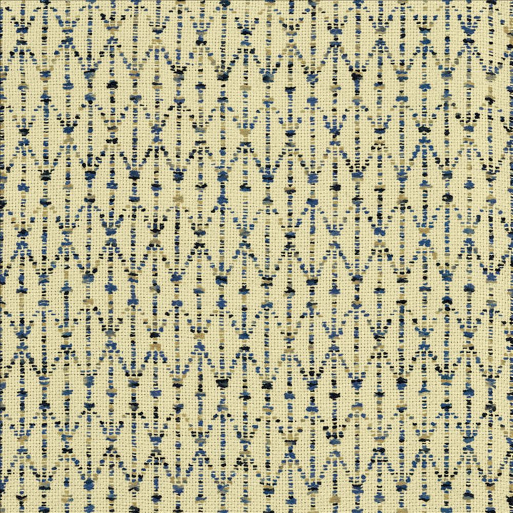 Stitch Lapis by Kasmir Fabric 5154 63% Cotton 37% Polyester INDIA 51,000 Wyzenbeek Double Rubs Horizontal: 1 4/8 inches and Vertical: 3 4/8 inches 54 - Fabric Carolina -