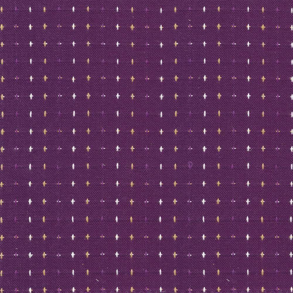 Stitchery Grape by Kasmir Fabric 1418 INDIA Not Tested H: N/A, V:N/A 54 - 55 - Fabric Carolina - Kasmir