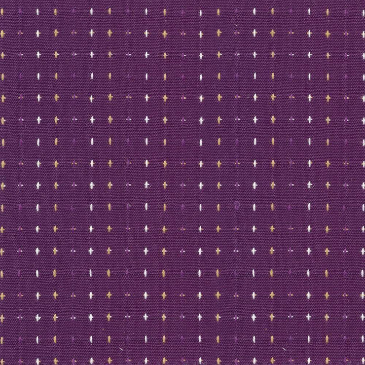 Stitchery Grape by Kasmir Fabric 1418 INDIA Not Tested H: N/A, V:N/A 54 - 55 - Fabric Carolina - Kasmir
