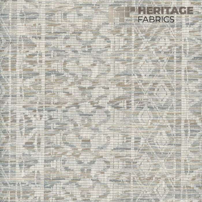 Stonehedge Bluemoon by Heritage Fabric - 76% Polyester 24% Cotton India 9,000 Horizontal: 7.25" and Vertical: 6" 54" - Fabric Carolina -