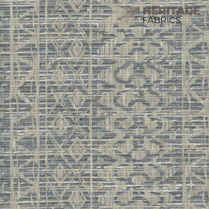 Stonehedge Denim by Heritage Fabric - 76% Polyester 24% Cotton India 9,000 Horizontal: 7.25" and Vertical: 6" 54" - Fabric Carolina -