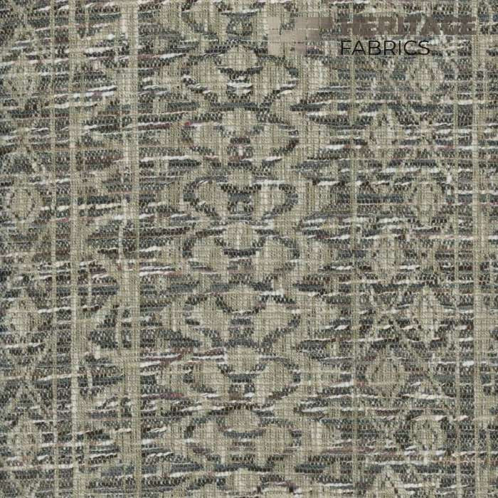 Stonehedge Stormy by Heritage Fabric - 76% Polyester 24% Cotton India 9,000 Horizontal: 7.25" and Vertical: 6" 54" - Fabric Carolina -
