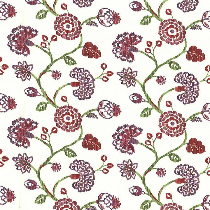 Stoneleigh Crangrape by Kasmir Fabric 1435 USA 12,000 Wyzenbeek Double Rubs H: 27 inches, V:25 2/8 inches 54 - Fabric Carolina - Kasmir