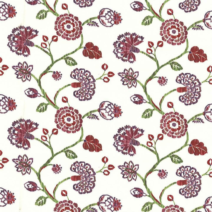 Stoneleigh Crangrape by Kasmir Fabric 1435 100% Cotton
 USA </p><p>Repeat: Horizontal: 27 inches and Vertical: 25 2/8 inches 54 - Fabric Carolina -
