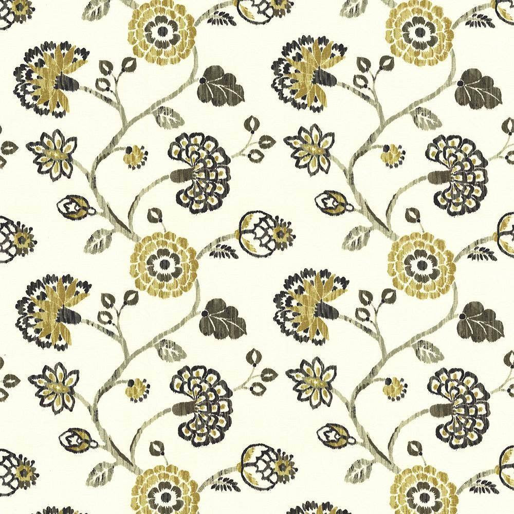 Stoneleigh Goldmine by Kasmir Fabric 1433 USA 12,000 Wyzenbeek Double Rubs H: 27 inches, V:25 2/8 inches 54 - Fabric Carolina - Kasmir