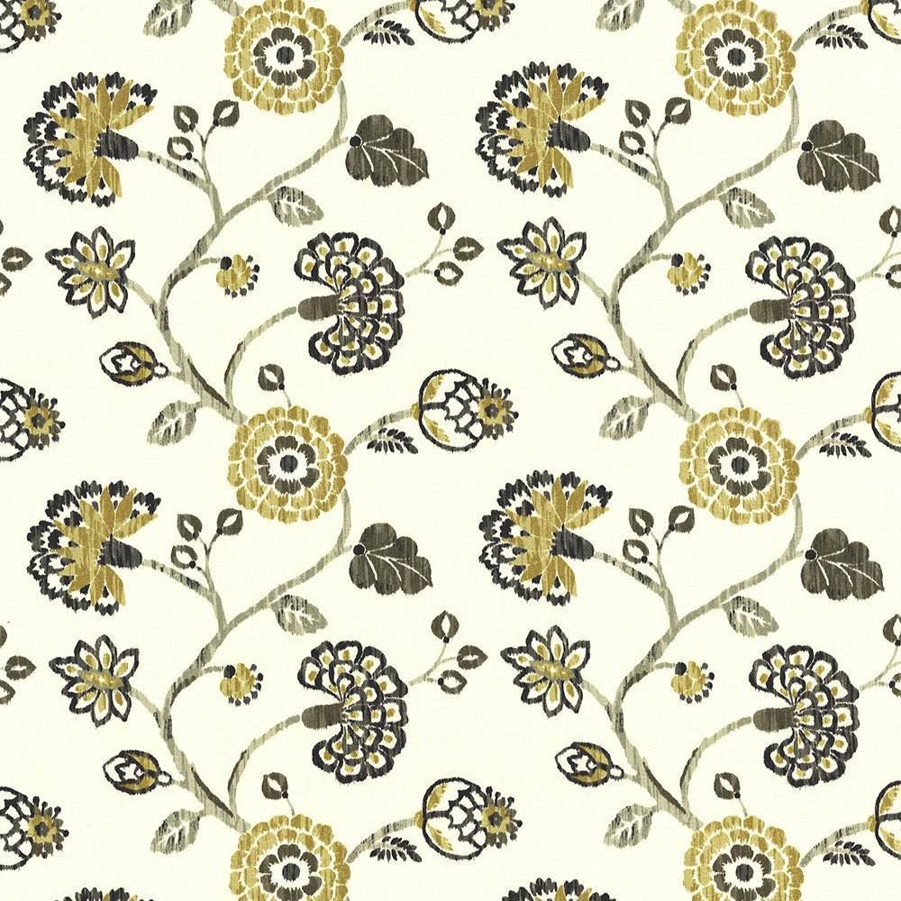 Stoneleigh Goldmine by Kasmir Fabric 1433 100% Cotton
 USA </p><p>Repeat: Horizontal: 27 inches and Vertical: 25 2/8 inches 54 - Fabric Carolina -