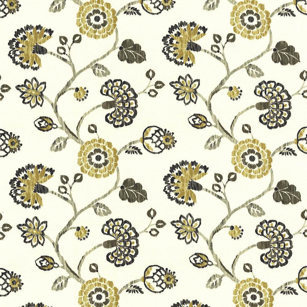 Stoneleigh Goldmine by Kasmir Fabric 1433 100% Cotton
 USA </p><p>Repeat: Horizontal: 27 inches and Vertical: 25 2/8 inches 54 - Fabric Carolina -