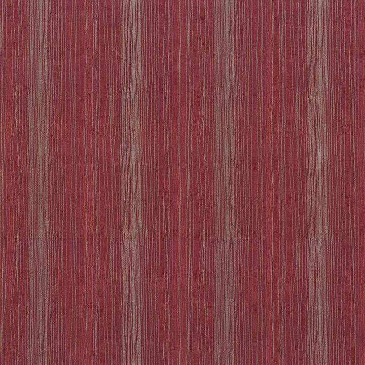 Strand By Strand Cherry by Kasmir Fabric 1426 INDIA Not Tested H: 13 4/8 inches, V:10 7/8 inches 54 - Fabric Carolina - Kasmir