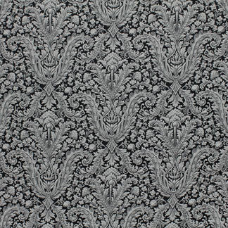 Stratton Night 6713511000 by Carole Fabric Exclusive Intuition 100% Polyester-washed Usa H: 12 1/2"V, 14 1/2"H  58" Minimum (See sample for specifics) - Fabric Carolina - Carole Exclusive