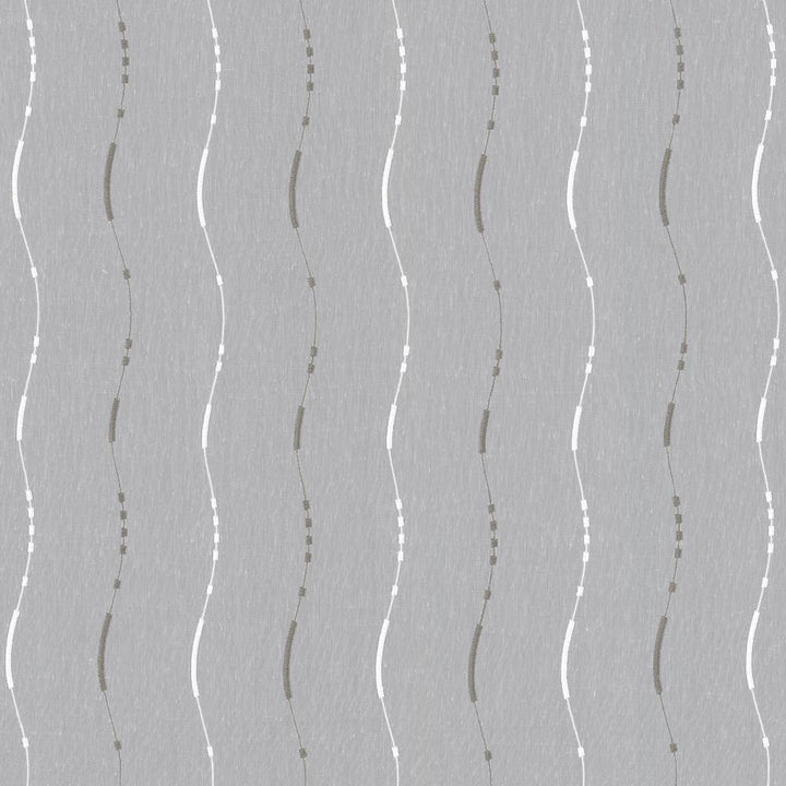 Streamline Silver by Kasmir Fabric 5108 TURKEY Not Tested H: 6 2/8 inches, V:16 inches 118 - 122 - Fabric Carolina - Kasmir