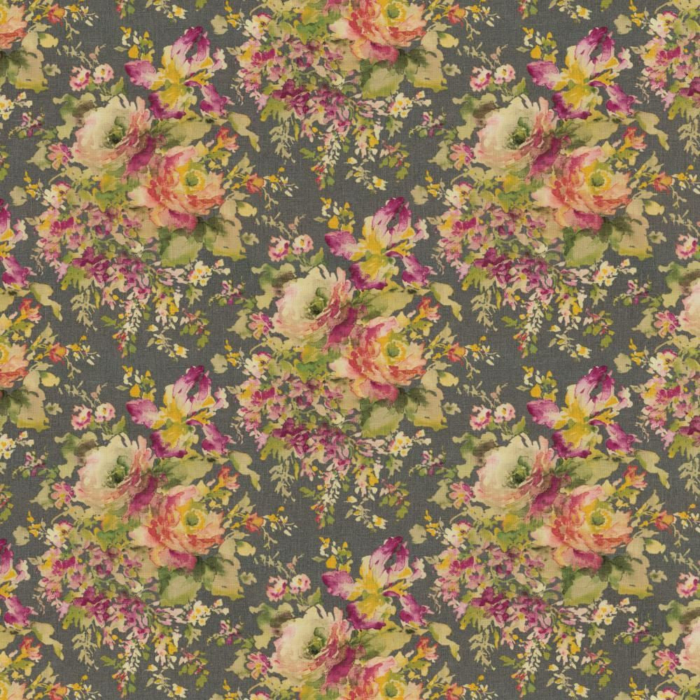 Striking Cindersmoke by Kasmir Fabric 1452 55% Linen
45% Viscose
 SOUTH KOREA </p><p>Repeat: Horizontal: 27 inches and Vertical: 24 6/8 inches 55 - Fabric Carolina -