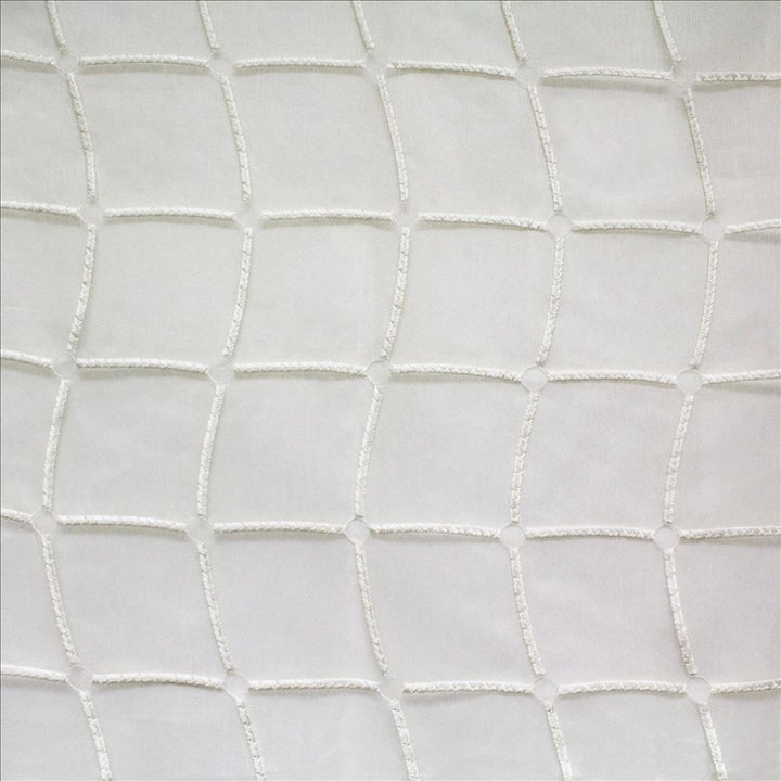 Stringcourse Cream by Kasmir Fabric 5108 100% Polyester TURKEY Not Tested Horizontal: 16 6/8 inches and Vertical: 4 2/8 inches 60 - 64 - Fabric Carolina -