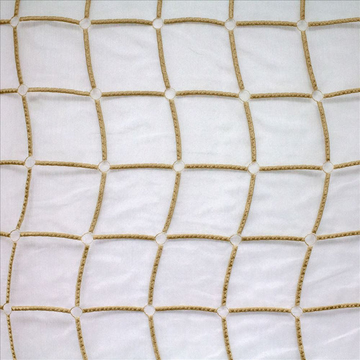Stringcourse Gold by Kasmir Fabric 5108 100% Polyester
 TURKEY </p><p>Repeat: Horizontal: 16 6/8 inches and Vertical: 4 2/8 inches 60 - 64 - Fabric Carolina -