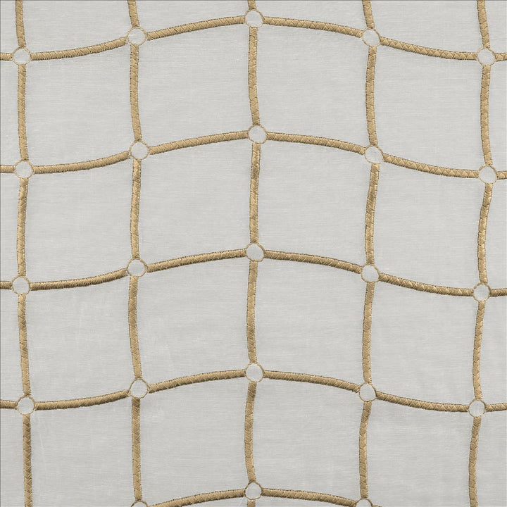 Stringcourse Gold by Kasmir Fabric 5108 100% Polyester
 TURKEY </p><p>Repeat: Horizontal: 16 6/8 inches and Vertical: 4 2/8 inches 54 - 64 - Fabric Carolina -