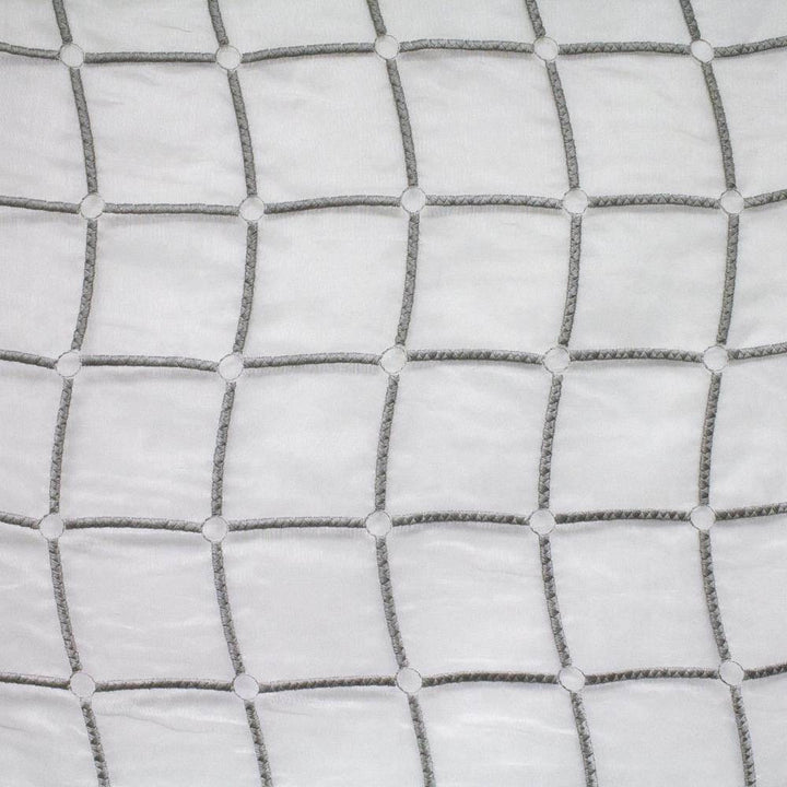 Stringcourse Silver by Kasmir Fabric 5108 TURKEY Not Tested H: 16 6/8 inches, V:4 2/8 inches 60 - 64 - Fabric Carolina - Kasmir