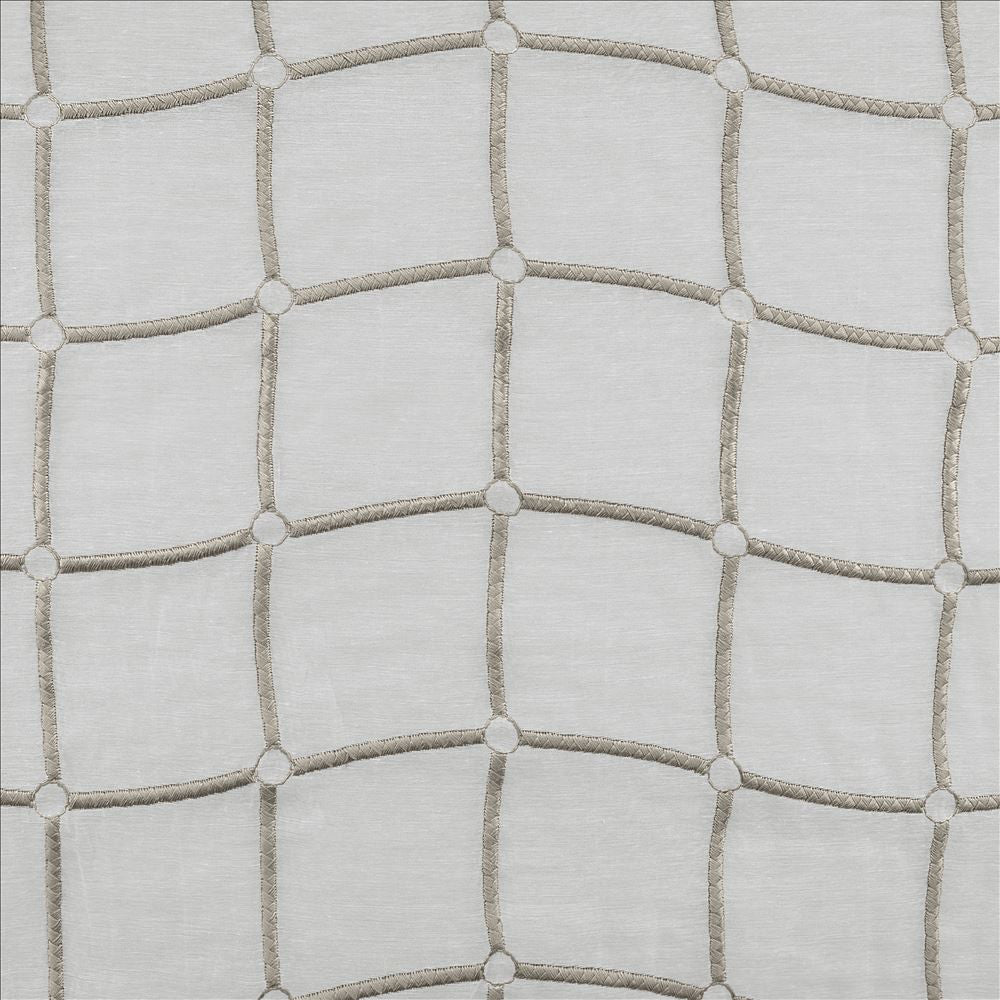 Stringcourse Silver by Kasmir Fabric 5108 100% Polyester
 TURKEY </p><p>Repeat: Horizontal: 16 6/8 inches and Vertical: 4 2/8 inches 54 - 64 - Fabric Carolina -
