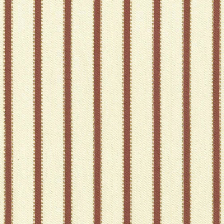 Stripe Delight Cinnabar by Kasmir Fabric 5070 INDIA 27,000 Wyzenbeek Double Rubs H: 1 4/8 inches, V:N/A 55 - 57 - Fabric Carolina - Kasmir