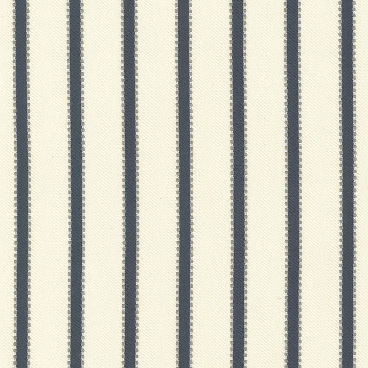 Stripe Delight Navy by Kasmir Fabric 5072 100% Cotton
 INDIA 27,000 Wyzenbeek Double Rubs </p><p>Repeat: Horizontal: 1 4/8 inches and Vertical: N/A 55 - Fabric Carolina -