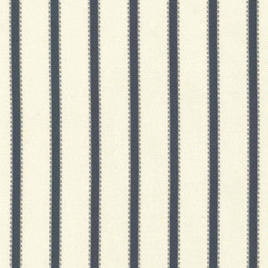 Stripe Delight Navy by Kasmir Fabric