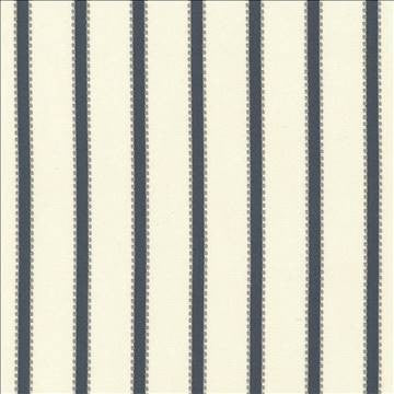 Stripe Delight Navy by Kasmir Fabric 5072 100% Cotton INDIA 27,000 Wyzenbeek Double Rubs H: 1 4/8 inches, V: N/A 55 - 57 - Fabric Carolina - Kasmir
