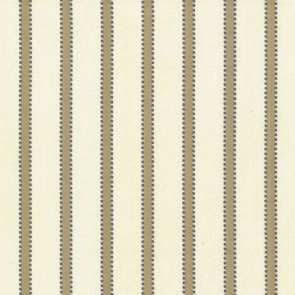 Stripe Delight Taupe by Kasmir Fabric 5066 INDIA 27,000 Wyzenbeek Double Rubs H: 1 4/8 inches, V:N/A 55 - 57 - Fabric Carolina - Kasmir