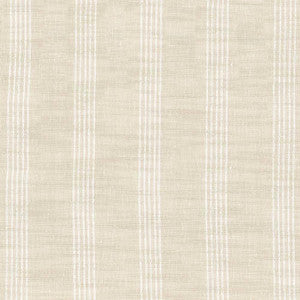 Stripe Effect Flax by Kasmir Fabric