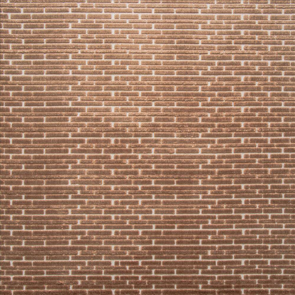 Subway Rose  by Kasmir Fabric See sample 62% Viscose
38% Polyester
 CHINA 15,000 Wyzenbeek Double Rubs </p><p>Repeat: Horizontal: 7 1/8 inches and Vertical: 1 inches 56  - Fabric Carolina -