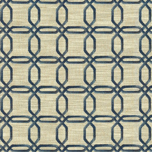 Sugarcane Blue Jay by Kasmir Fabric