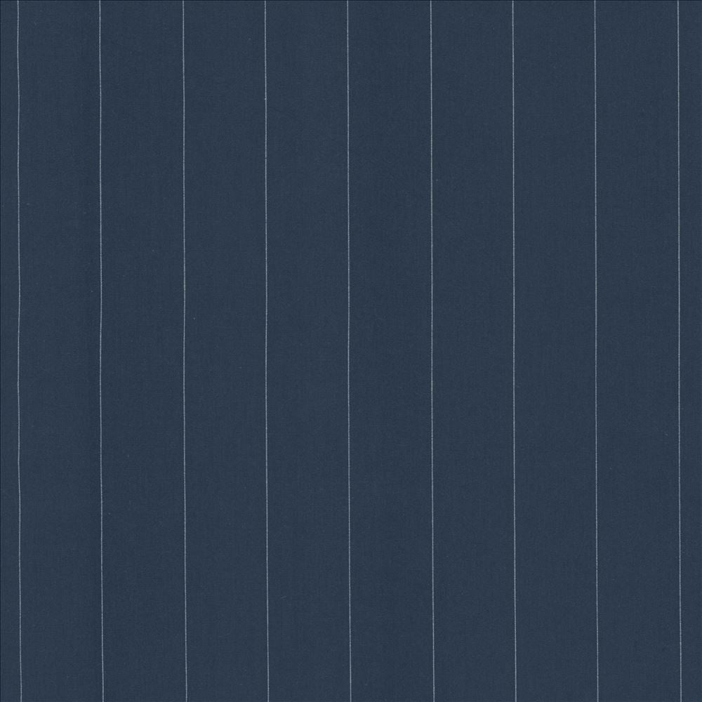 Suiting Stripe Blue by Kasmir Fabric 5143 100% Cotton
 CHINA </p><p>Repeat: Horizontal: 1 7/8 inches and Vertical: N/A 54 - Fabric Carolina -