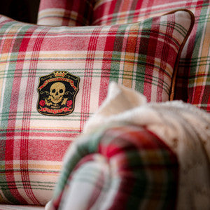 SULLIVAN PLAID Wool Cushion (LC40150) by Mind The Gap