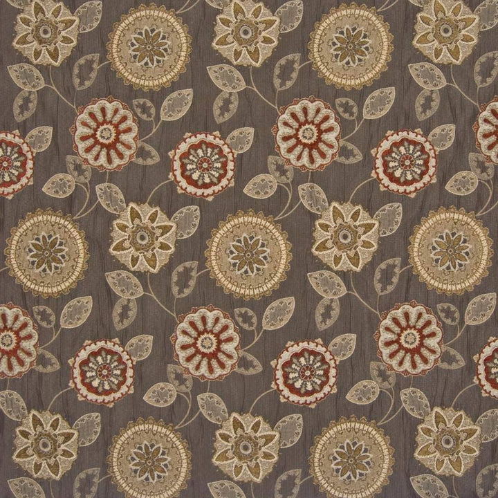 Sultania Floral Autumn by Kasmir Fabric 1390 CHINA 50,000 Wyzenbeek Double Rubs H: 14 4/8 inches, V:28 inches 56 - Fabric Carolina - Kasmir