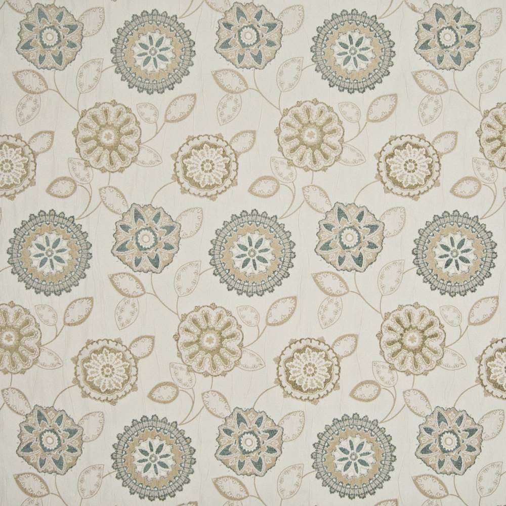 Sultania Floral Mist by Kasmir Fabric 1389 CHINA 50,000 Wyzenbeek Double Rubs H: 14 4/8 inches, V:28 inches 56 - Fabric Carolina - Kasmir